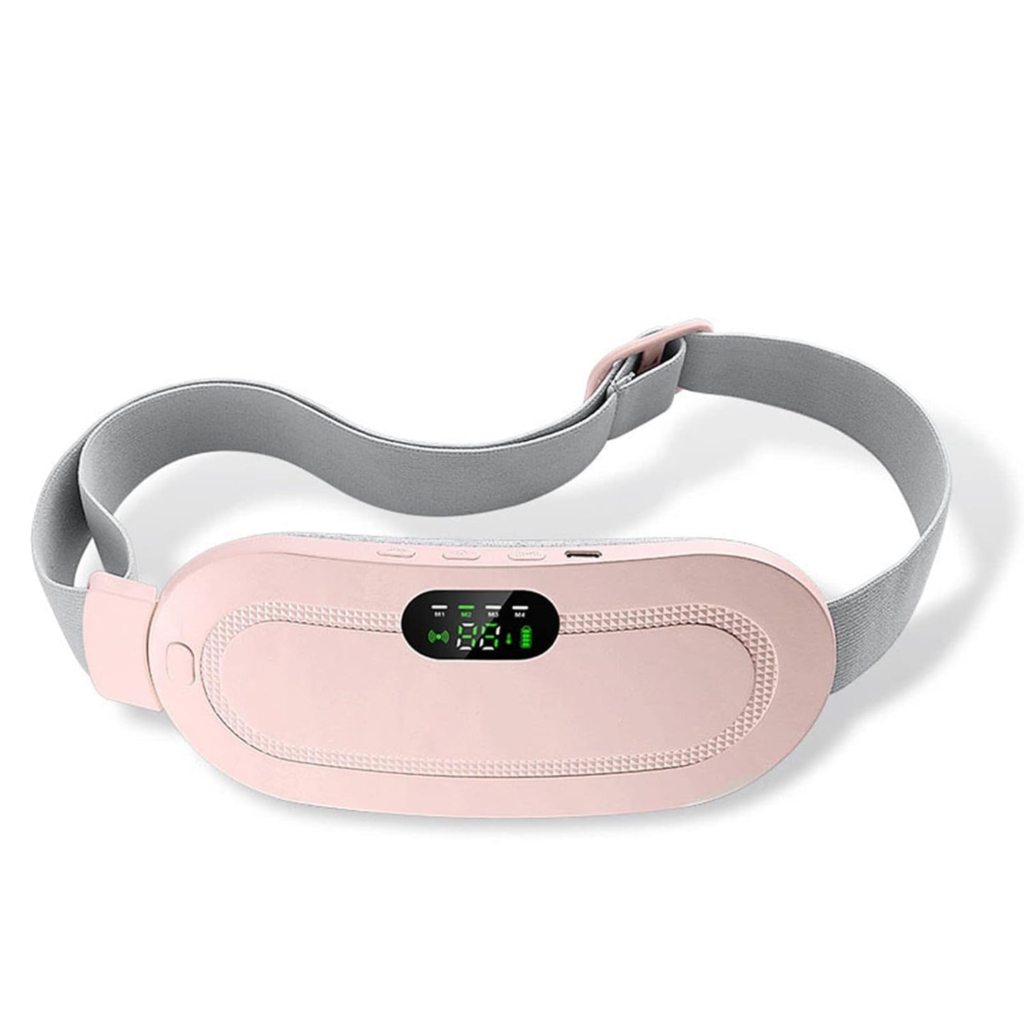 Cinturón térmico masajeador para cólicos menstruales con vibración y calor