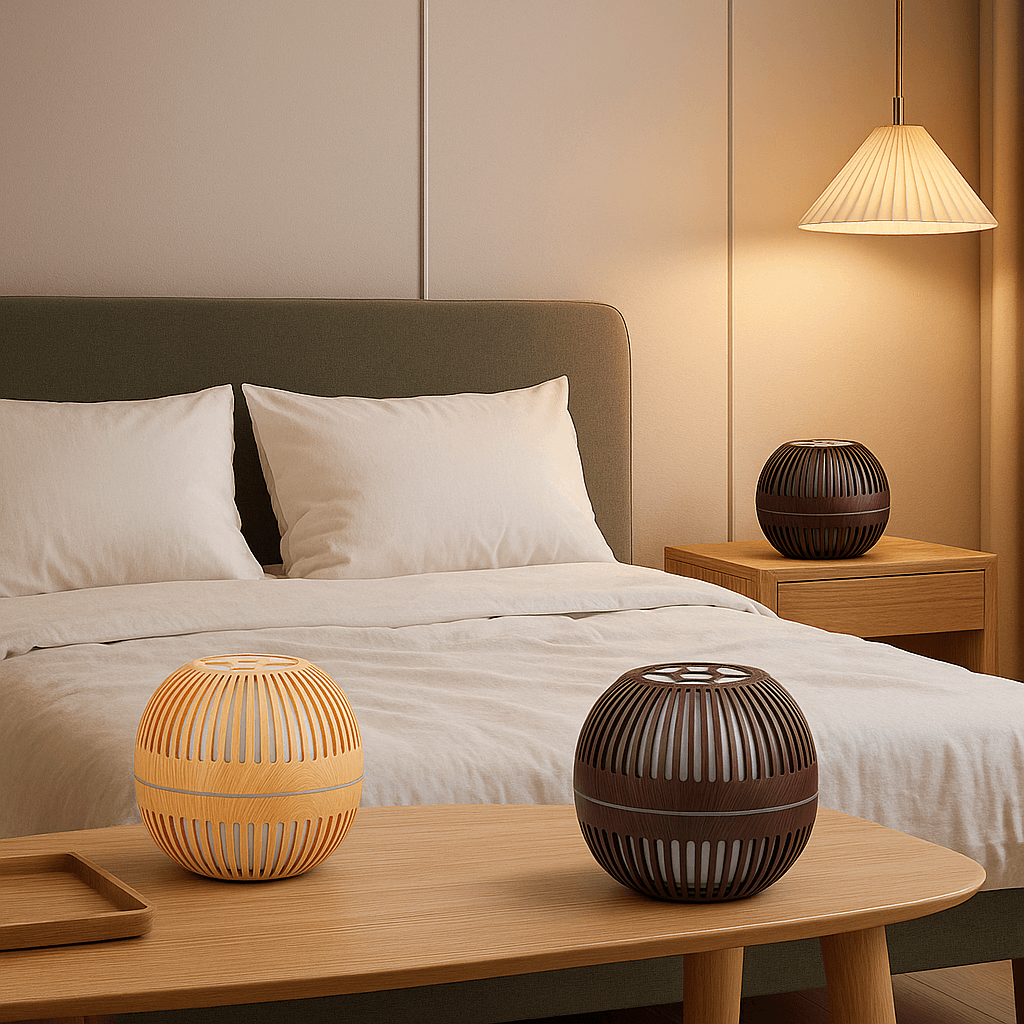 Humidificador Difusor USB de Aromaterapia con Luz LED Silenciosa
