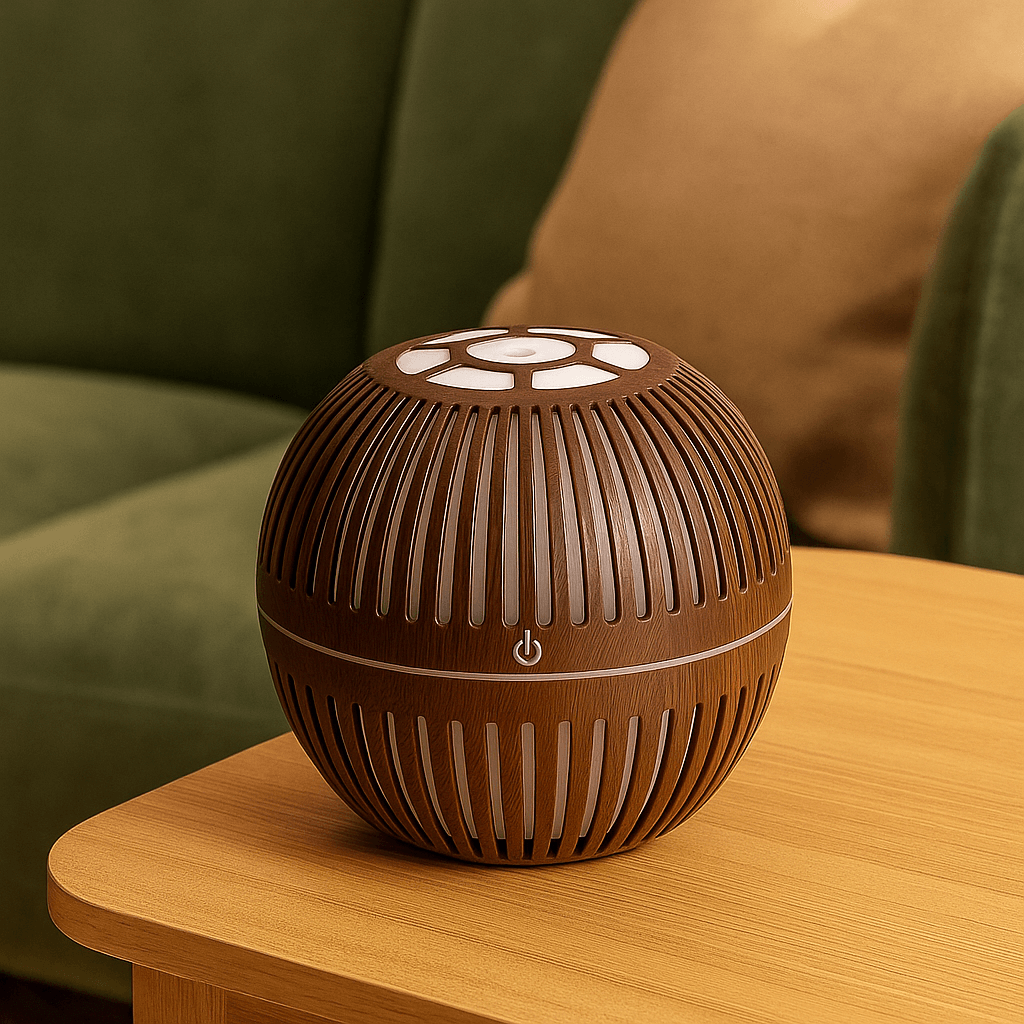 Humidificador Difusor USB de Aromaterapia con Luz LED Silenciosa